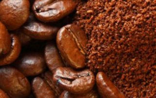 chicchi e fondi di caffè