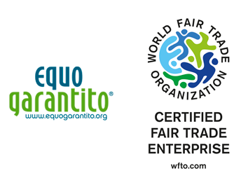 Loghi Equo Garantito e World Fair Trade Organization