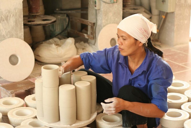 Gli artigiani di Craft Link realizzano prodotti originali, tra i quali anche oggetti e bomboniere solidali