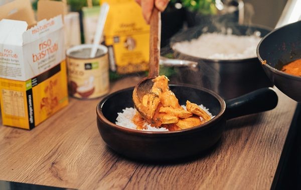 Chicken Tikka Masala con riso basmati Altromercato