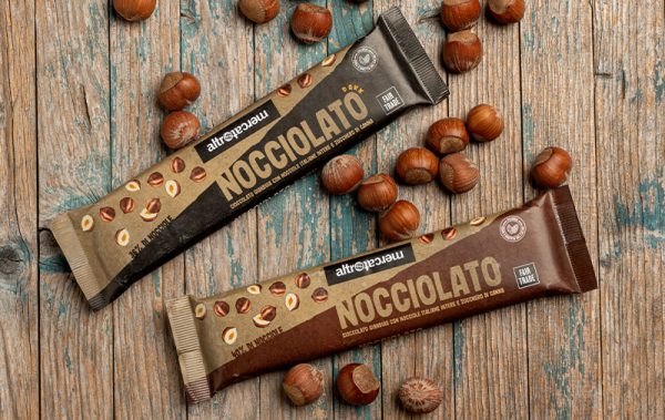 tipi di cioccolato: il nocciolato con cioccolato gianduia