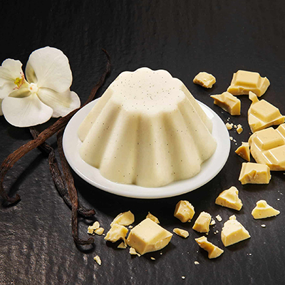 budinovaniglia budino alla vaniglia della linea cacao in cucina altromercato