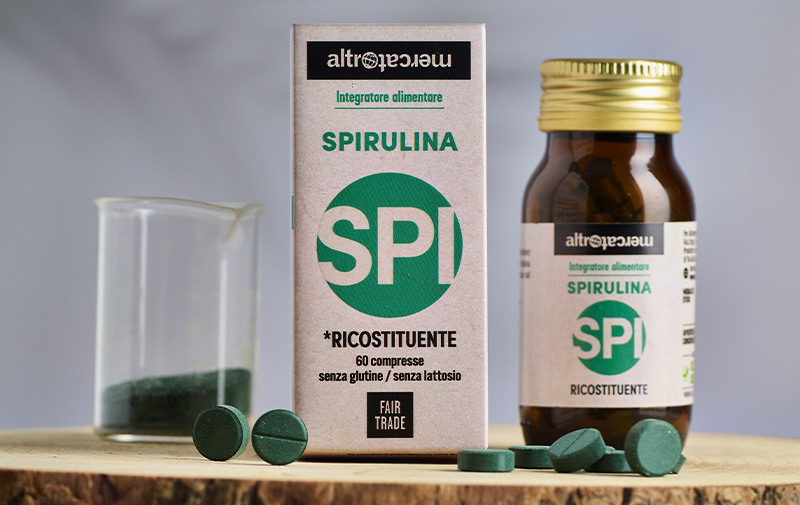 Integratore spirulina altromercato