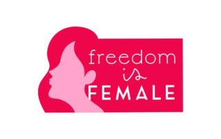 logo freedom is female